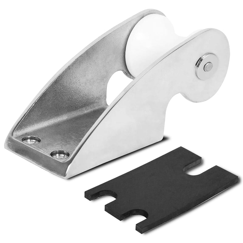 AMYSPORTS Hardware Bow Anchor Roller Boats Stainless Yacht Bow Anchor Mount Marine Steel Anchor Roller Boat SUS316