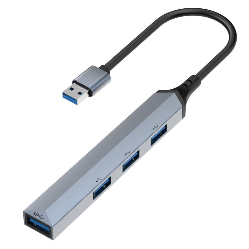 USB3.0 to 4 Ports USB3.0 Hub Docking Station 4 in 1 Computer Host Laptop USB3.0 External 4 Way USB Keyboard Mouse USB Disk Cable Splitter Adapter Converter