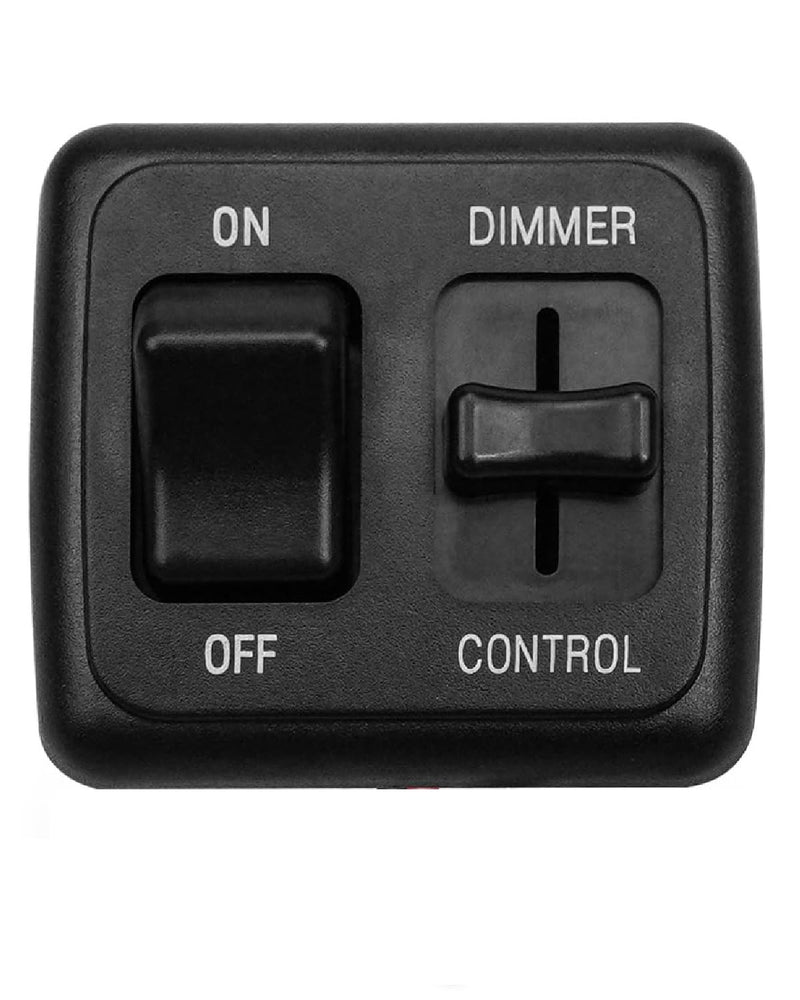 12V DC LED RV Dimmer Light Toggle Switch 60W, High Side Dimmer Light Interior Switch Fit for Dimmable LED Halogen, Incandescent - RV Auto Truck Marine and Strip Lighting
