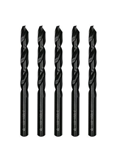 1/2inch HSS M35 Cobalt Twist Drill Bits for Metal 1/2inch (5pcs)