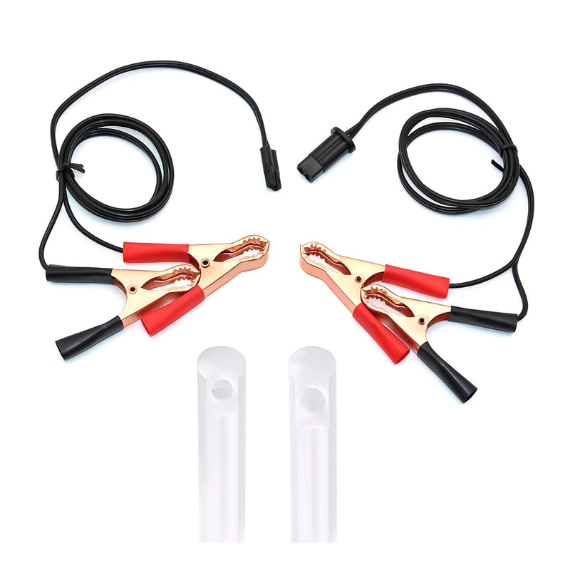 BESULEN Flush Cleaner Adapter, Car Fuel Injector Nozzle Flush Cleaner, Automotive Diesel Gas Injectors Nozzle, Unlimited Pulse Cleaning Tool, Universal Car Accessories for Most Models