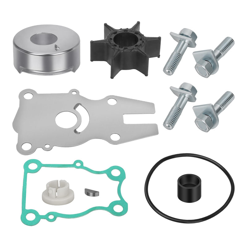 Water Pump Impeller Repair Kit for Yamaha Outboard 40HP 50HP 60HP 1995-Up 40/50/60/C40/P40/C50/F50/P50/F60 OEM# 63D-W0078-01-00 63D-W0078-00-00 63D-W0078-03-00