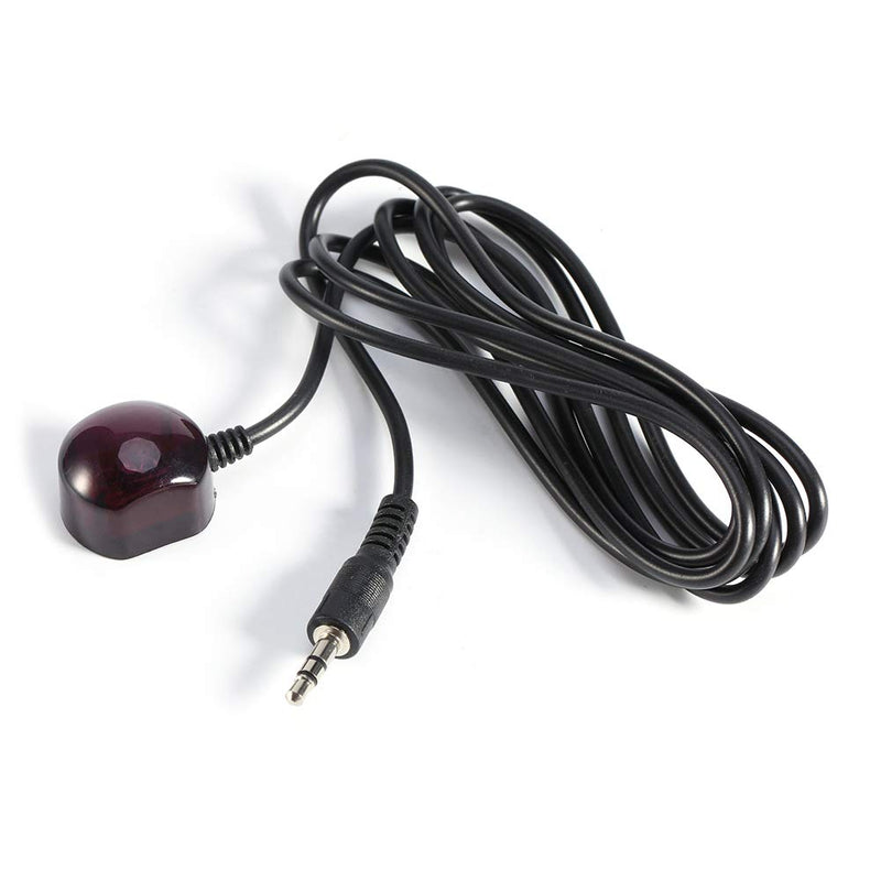 IR Receiver Extender, Universal IR Repeater with 3.5mm Plug, Infrared Remote Emitter for 38 to 56kHz AV Equipment, STB Boxes