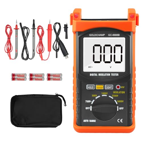 Digital Megohmmeter Insulation Resistance Tester for High-Voltage Cable