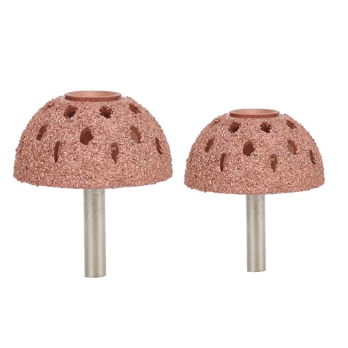 Tire Buffing Wheel, 2Pcs Tungsten Steel Auto Tire Buffer Grinder Patches Grinding Head Coarse Grit Polishing Pad with Linking Rod for Car Truck Motorcycle Bike Tire Repair