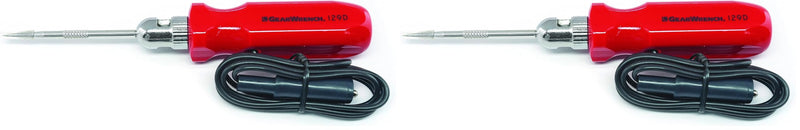 GEARWRENCH Circuit Tester, 6 & 12 Volt Low Voltage - 129D Red (Pack of 2) 1 Count (Pack of 2)