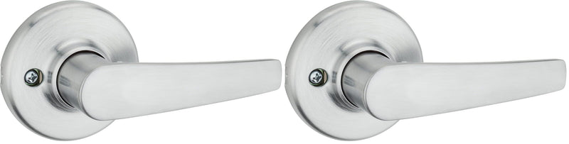 Kwikset 94880-435 Delta Dummy Lever, 1 Count (Pack of 2), Satin Chrome 1 Count (Pack of 2)