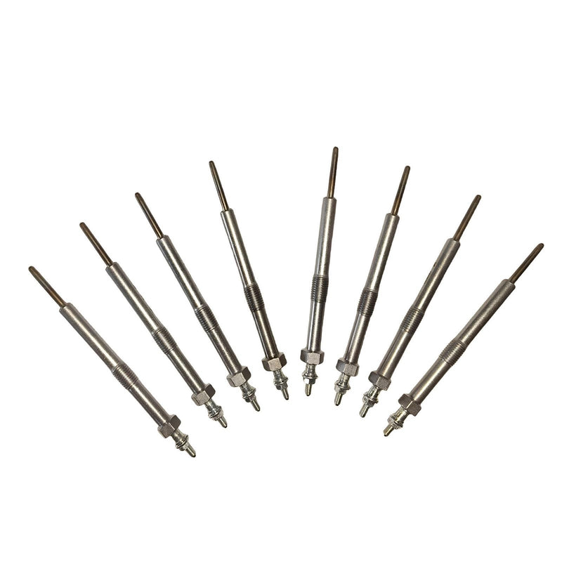 PCYMYN 12639701 9G Diesel Glow Plug 8 Set Compatible with glow plugs 6.6 duramax Chevy GMC LBZ LGH LLY LML LMM, 2006-2016 Silverado, Savana, Sierra