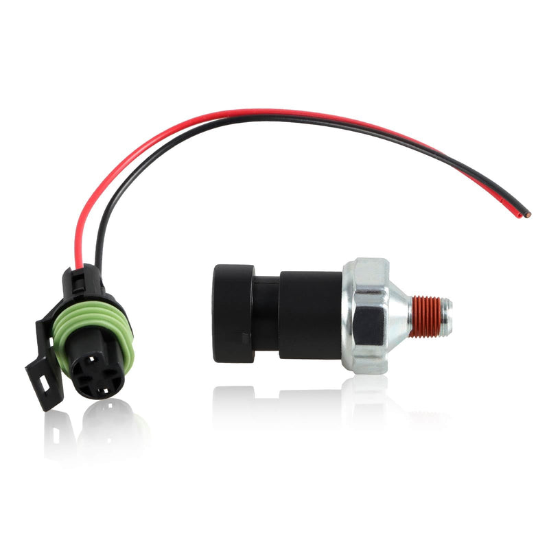 Oil Pressure Fuel Pump Pressure Shut Sensor Switch Compatible with Mercruiser (Quicksilver) 4.3L 5.0L 5.7L 305 454,7.4L 8.2L 502 v8 Engines Replace#: 87-864252A01