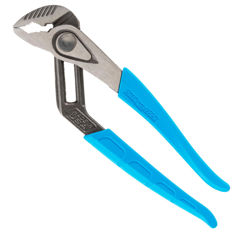 Channellock Tongue & Groove Pliers 432X - SpeedGrip V-Jaw, Push Button, Made in USA - 10 in. 432X 10" V-JAW