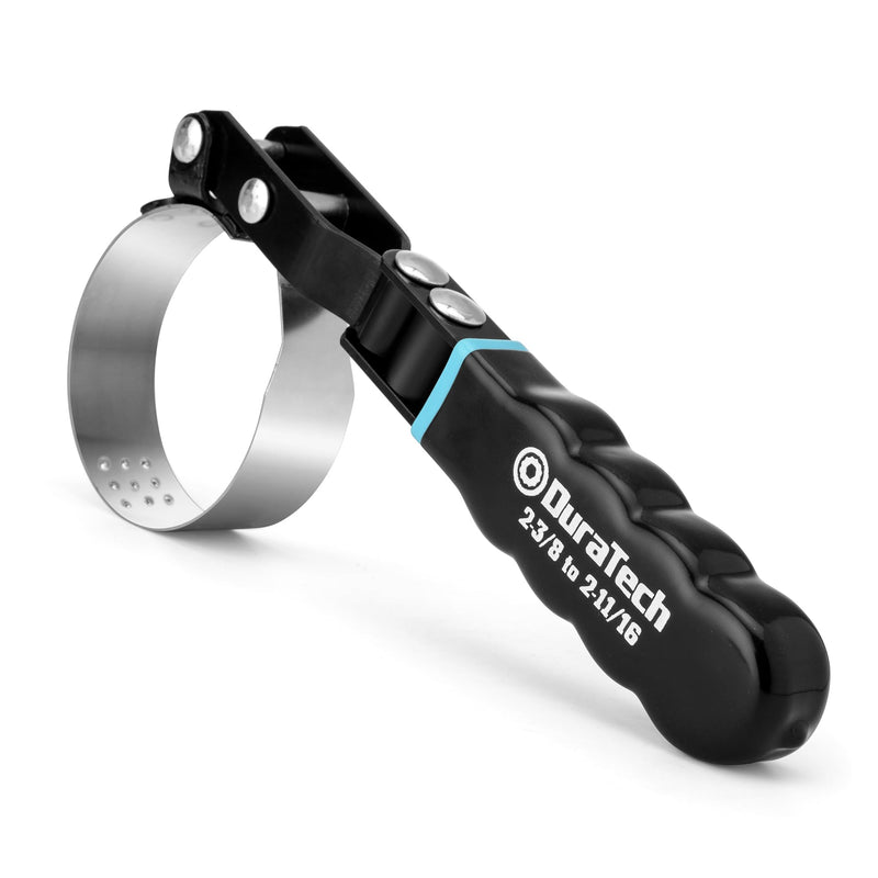 DURATECH Extra Small Swivel Oil Filter Wrench, Oil Filter Removal Tool, Fits Filters 2-3/8" to 2-11/16", Perfect for Car Repair Tools Normal