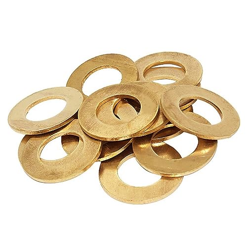 M10*20 * 1.5mm Brass Flat washers Screw Fasteners Hardware Fittings,10PCS GBM10*20*1.5mm