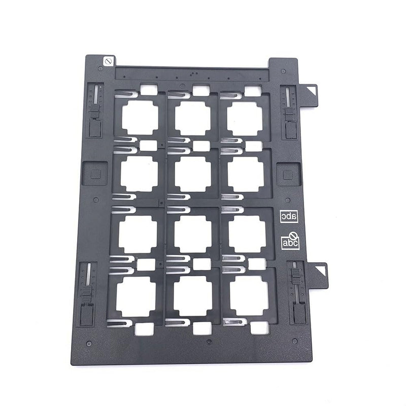 Slide Holder Negative Photo Scanner Film Strip Holder Slide Holder for Perfection V700 V750 V800 V850（12 Holes 35mm）