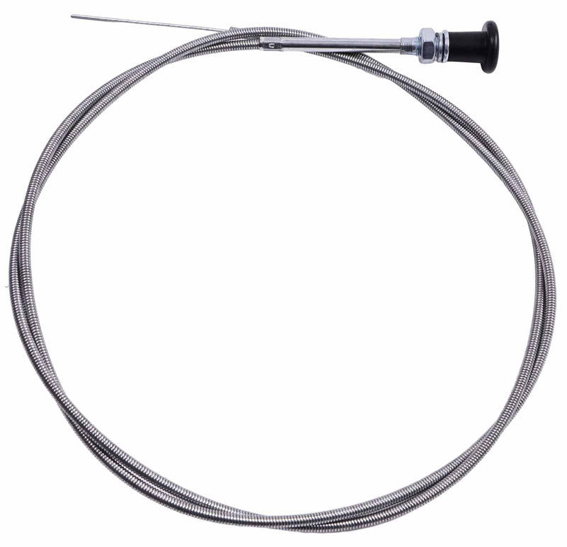 New 237 Rotary Universal Push Pull Choke Cables Conduit 60" Inner Wire 36" Travel 2-3/4"