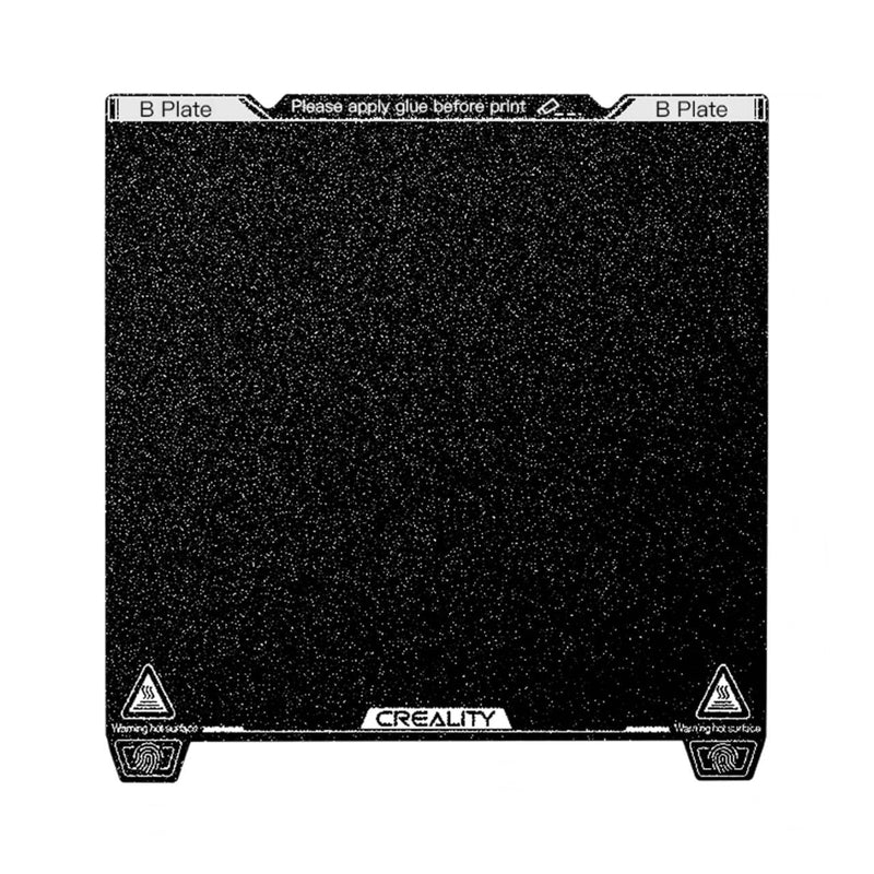 SainSmart Official Creality K1 Texture PEI Build Plate Kit, Flexible Spring Steel Platform with Power Coating PEI Surface and Magnetic Base Sheet Kit for K1, Ender 3 V3 SE/KE, CR-10 SE, 235x235mm