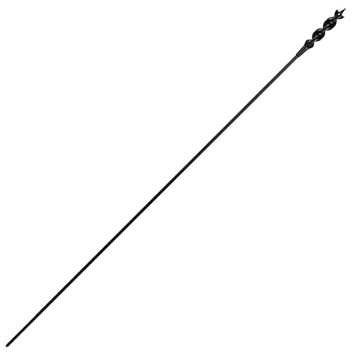 Greycore Tools 3/4 Inch x 54 Inch Flexible Drill Bit for Wire Pulling and Fishing, Auger Head Installer Drill Bit, Fish Bit for Pulling Wires in Walls (3/4" x 54" Installer) 3/4" x 54" 54" Length