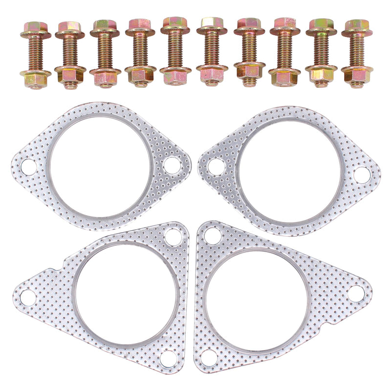 ApplianPar Catalytic Converter Gasket Bolt for Infiniti G35 2007-08,G37 2008-13,Q50 Q60 2014-15,FX35 2009-12,QX70 2014-17,M35 2009-10,M37 2011-13,Q70 2014-15,for Nissan 350Z 2007-08,370Z 2009-19