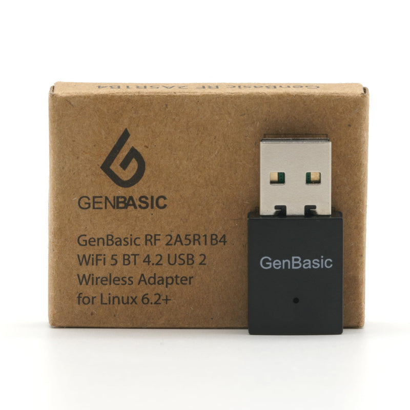 WiFi 5 Bluetooth BT4 USB Mini Wireless Network Dongle Adapter for Linux 6.2+