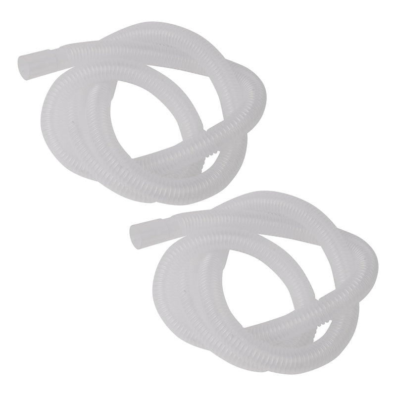 Replacement Hose Tube 47.24 Inch Length Plastic for Urinal Pee Bottle Pack of 2