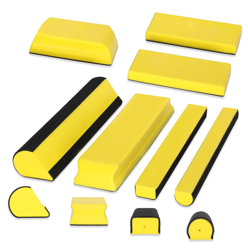 Sanding Blocks Auto Body, auto body sanding block, Hand Sanding Block Set 7pcs, Sanding Blocks Auto Body Replaces Sanding Block, fit for Woodworking, Automotive Body and Crafts Polishing 7