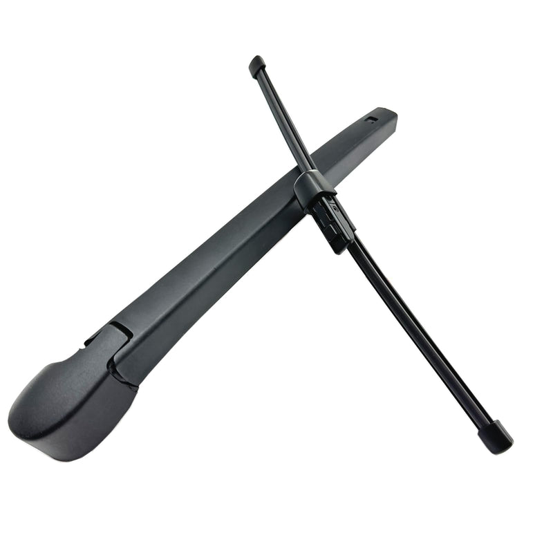 Rear Windshield Wipers Blade Arm Set for Volkswagen Atlas 2018-2023 Back Glass Wiper Arm Blade Replacements All Seasons Fit, Replacement OE: 3CN-955-427-03C