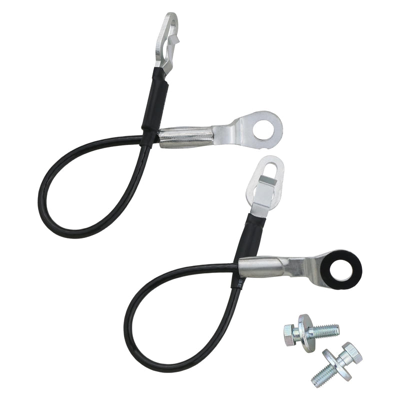 APPERFiT Tailgate Cable Strap with Bolt Compatible with 1999-2007 Chevrolet Chevy Silverado Avalanche GMC Sierra 1500 2500 3500 Tailgate Parts Replaces 88980509 88980510 11609938 Tailgate Cable 1999-2007