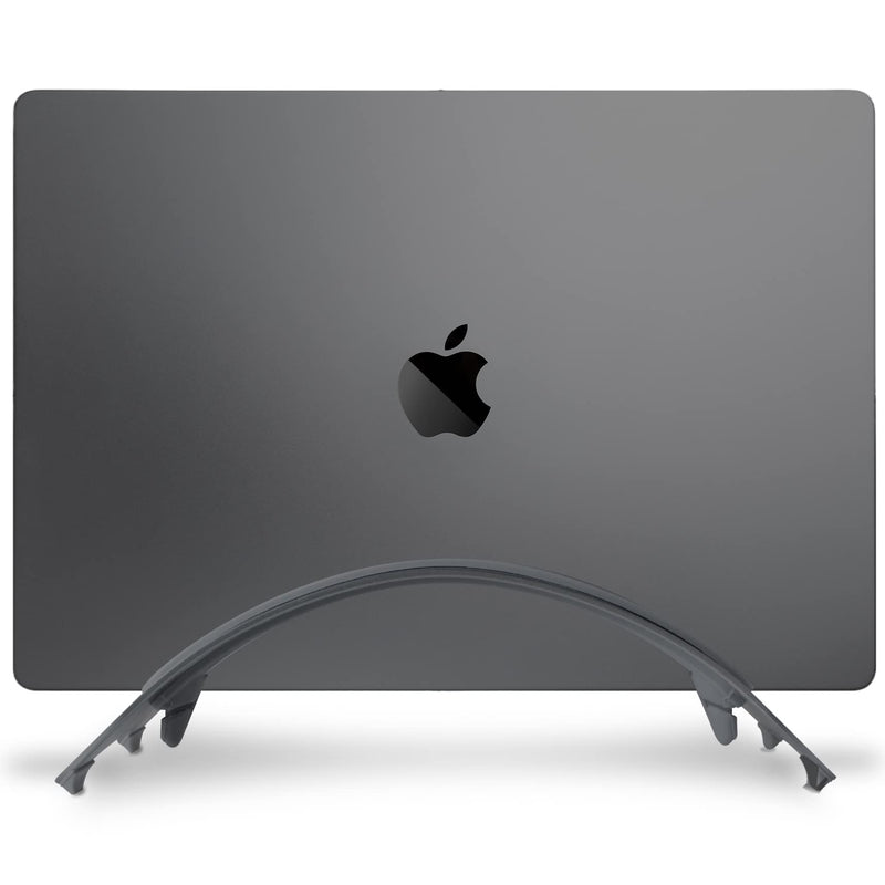 | BridgeStand for MacBook Aluminum Vertical Laptop Desk Stand (Space Gray) Space Gray