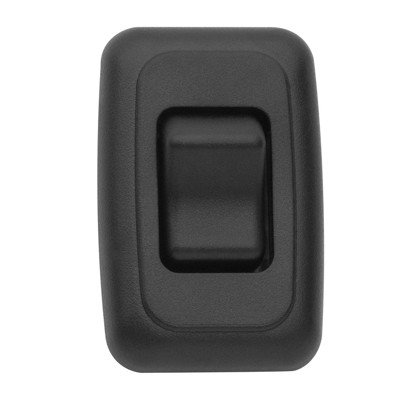 Single SPST On-Off Switch with Bezel, Technology Components 12V Light Switch for RV, Camper, Trailer Black