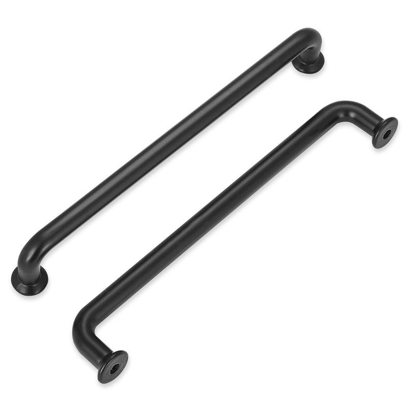 Malimali 5 Pack 7-1/2 Inch Matte Black Kitchen Cabinet Handles Black Modern Cabinet Pulls Antique Dresser Drawer Pulls Farmhouse Kitchen Hardware for Cabinets Cupboard Closet 7-1/2"/192MM Hole Centers Matte Black-5 Pack