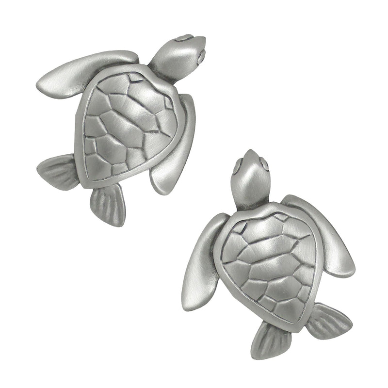 Costello Coastal Turtle Cabinet Knob (Pack of 2) | Pewter Hardware Colletion