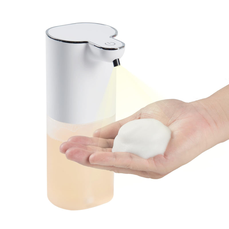 V9 Automatic Foaming Soap Dispenser - Touchless, 4-Level Adjustable Foam, 1200mAh Large Capacity Rechargeable Battery, Design for Bathroom, Kitchen