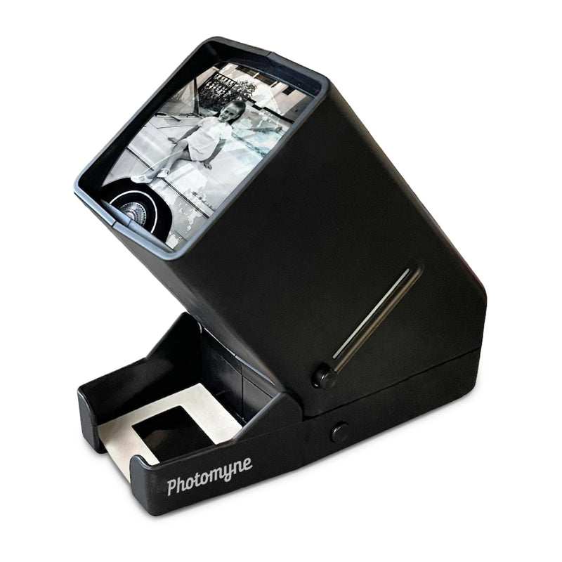 Photomyne 35mm Slide Viewer – 3X Magnification LED Light | Rediscover Every Slide in Vivid Detail