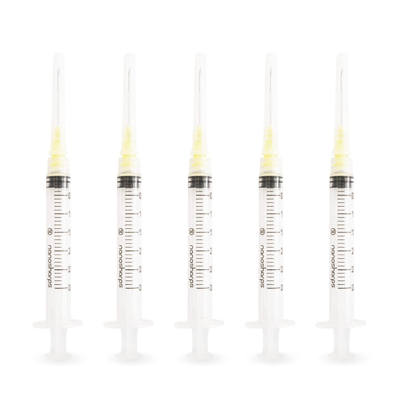 3ML Syringe 20x1 (3cc 20x1 - 100 pack) Industrial, lab, scientific, sterile. disposable 100 units per box 3cc 20x1 - 100 pack