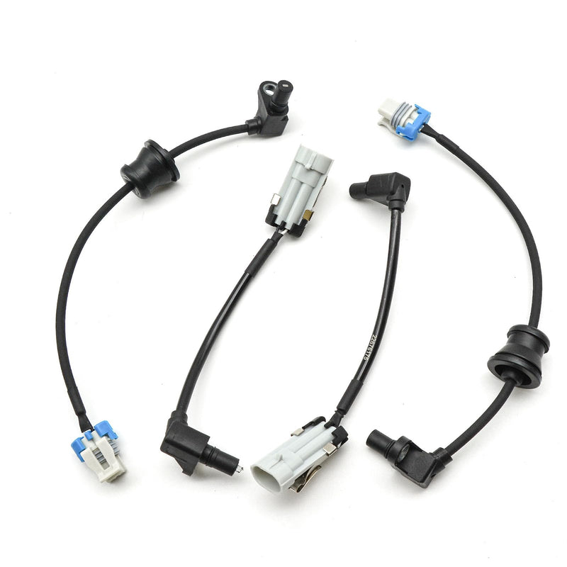  [AUSTRALIA] - 4pcs ABS Wheel Speed Sensor Compatible with Chevrolet Equinox 2005-2006, for Pontiac Torrent 2006, for Saturn Vue 2002-2007 Front Rear Left & Right Side 22676175 22703077 ALS1344 ALS1343 AB1379