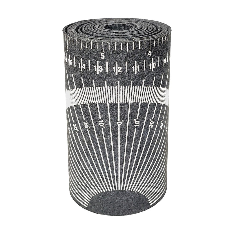 Pipe Measure Tool Wrap Around Tape, Flex Angle Measuring and Marking Gauge for 3" to 10" Diameter