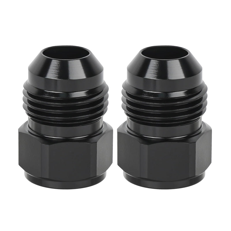 EVIL ENERGY 6AN Female to 8AN Male Flare Reducer Expander Adapter Fitting 2PCS