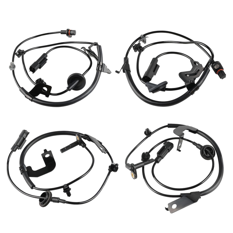 4 Pcs ABS Wheel Speed Sensor Compatible with Dodge Caliber 2007 2008 2009 2010 2011 2012, Jeep Compass Patriot 2007 to 2016, Replacement for 5105573AA, 5105572AA, 5105063AB, 5105062AA