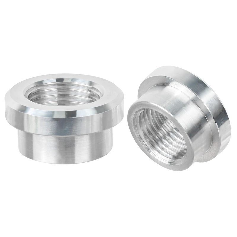 EVIL ENERGY 1/2" NPT Female Weld on Bung Fitting Aluminum 2PCS 1/2NPT