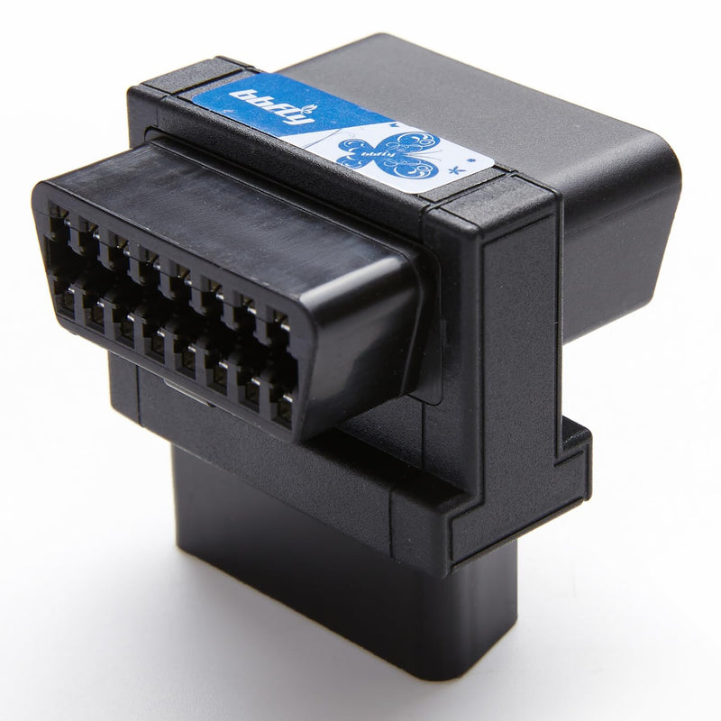 OBD2 Splitter, bbfly-B31 Full 16pin OBDII Port 1 Male Splitter to 2 Female Extension Cable 1.6IN/4CM (B31 1PACK) B31 1PACK