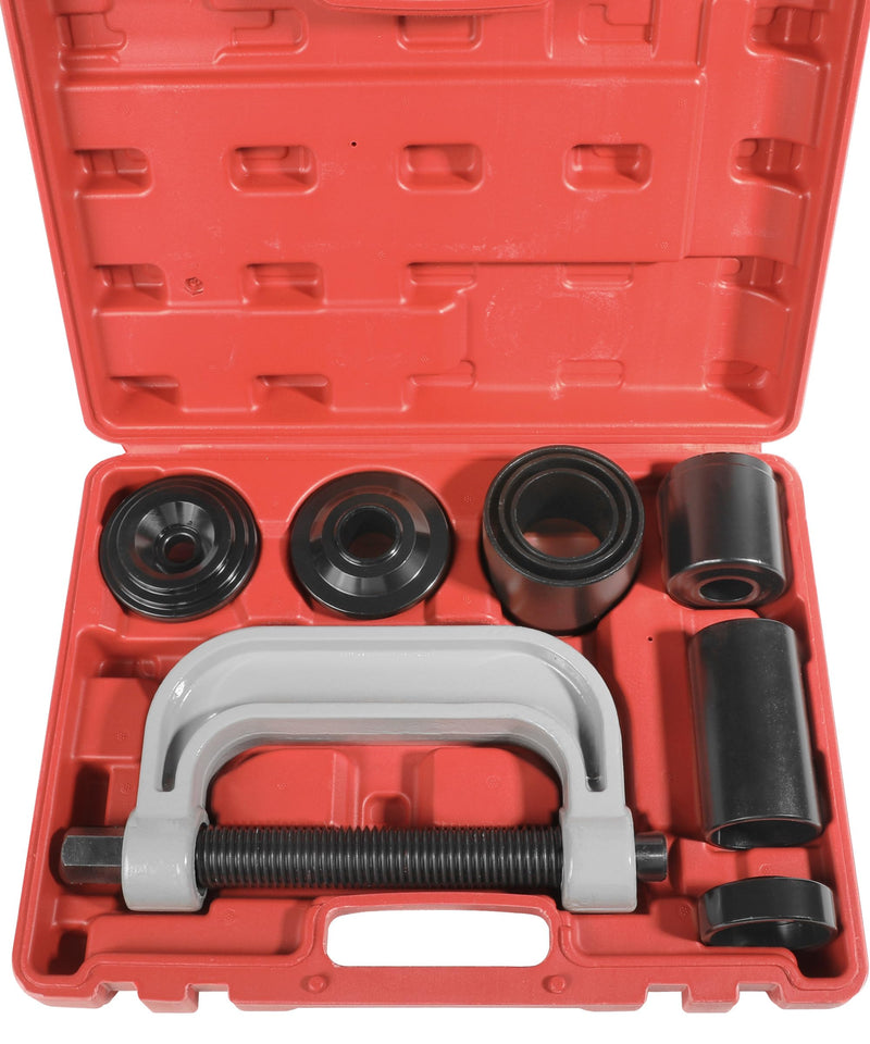 RACOONA Ball Joint Removal Tool Kit,Ball Joint Press,Car Accessories Ball Joint Separator Tool,Bushing Press Kit with 4x4 Adapters,U Joint Press and Removal Tool for Most 2WD/4WD Cars and Light Trucks