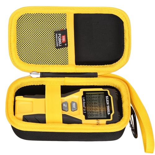 FBLFOBELI Hard Storage Case for Klein Tools VDV526-200 Cable Tester-works with Klein Tools RJ45 Connections (Case Only)