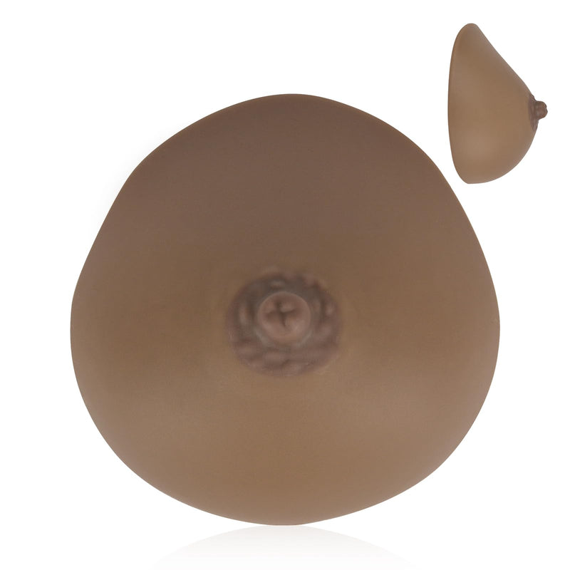 SimCoach Lactation Breast Model, Artificial Breast for Breastfeeding, Silicone Breast Model for Education, Lactating Teaching Tool, Nursing Training, Black