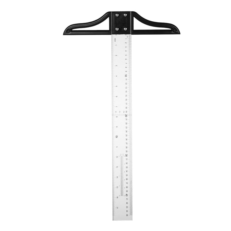 Totority 20.47 Inch T Square Ruler T Marking Ruler for Drafting Woodworking Engineering and Architecture Lightweight Acrylic Measuring Tool for Precision Layout and Carpentry