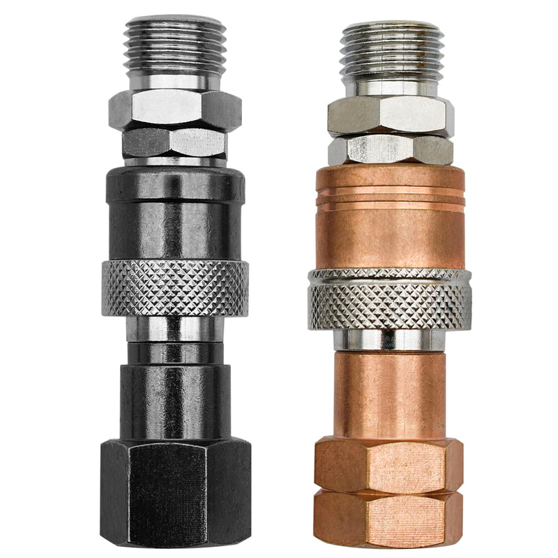 Oxy Acetylene Torch Quick Connects Fittings| Fit 9/16"-18 B Fittings | QDB10 Heavy-duty Safe and Durable Design| Brass |Stainless Steel |Special Corrosion-Resistant Materials|OEM