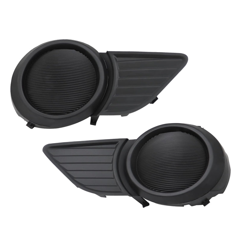 2Pcs Front Bumper Fog Light Bezel Cover Compatible with Sienna Base LE Limited SE XLE 2011-2017 5212708020 TO1039169 5212808020 TO1038169