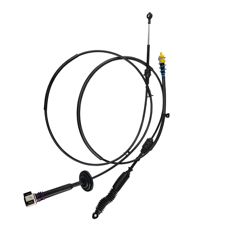 Automatic Transmission Gear Shifter Cable Replacement for 12477640 Compatible with 1999-2007 Chevy Silverado GMC Sierra 1500 2500 3500 Classic