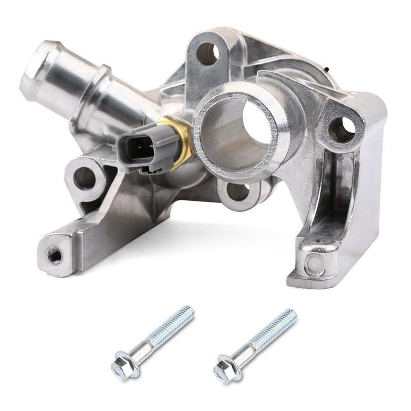 Upgrade Aluminium Engine Coolant Water Outlet Compatible With Ford Fiesta 2011-2019 1.6L Replace BE8Z-8K556-A
