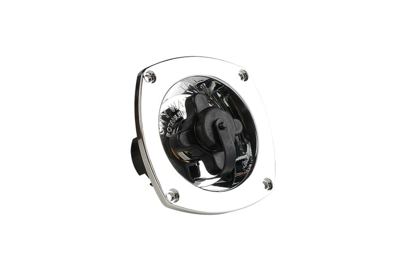 SEAFLO Wall Mount Pressure Regulated Water Inlet (Chrome) Chrome