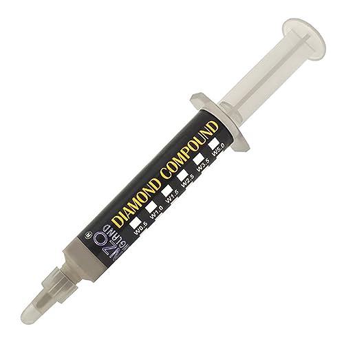 Diamond Stropping Lapping Sharpening Honing Buffing Polishing Cutting Abrasive Paste Compound For Razor Knife Hand Tools Sharp Cutting Edge Blade (14 Micron 800#) 14 Micron 800#