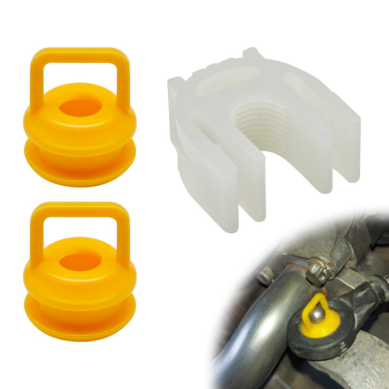 14104 Transmission Shifter linkage Cable Bushing Repair Kit 15276979 52855956AG Shifter Cable Bushing Clamp For Chevy Silverado 1500 2500 3500 JEEP RAM Dodge 2004-2020 Buick Cadillac GMC